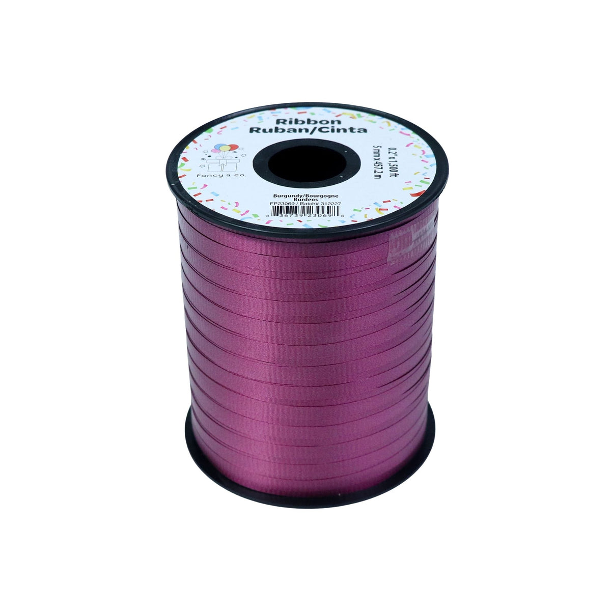 SOLID COLOR POLYPROPYLENE CURLING RIBBON