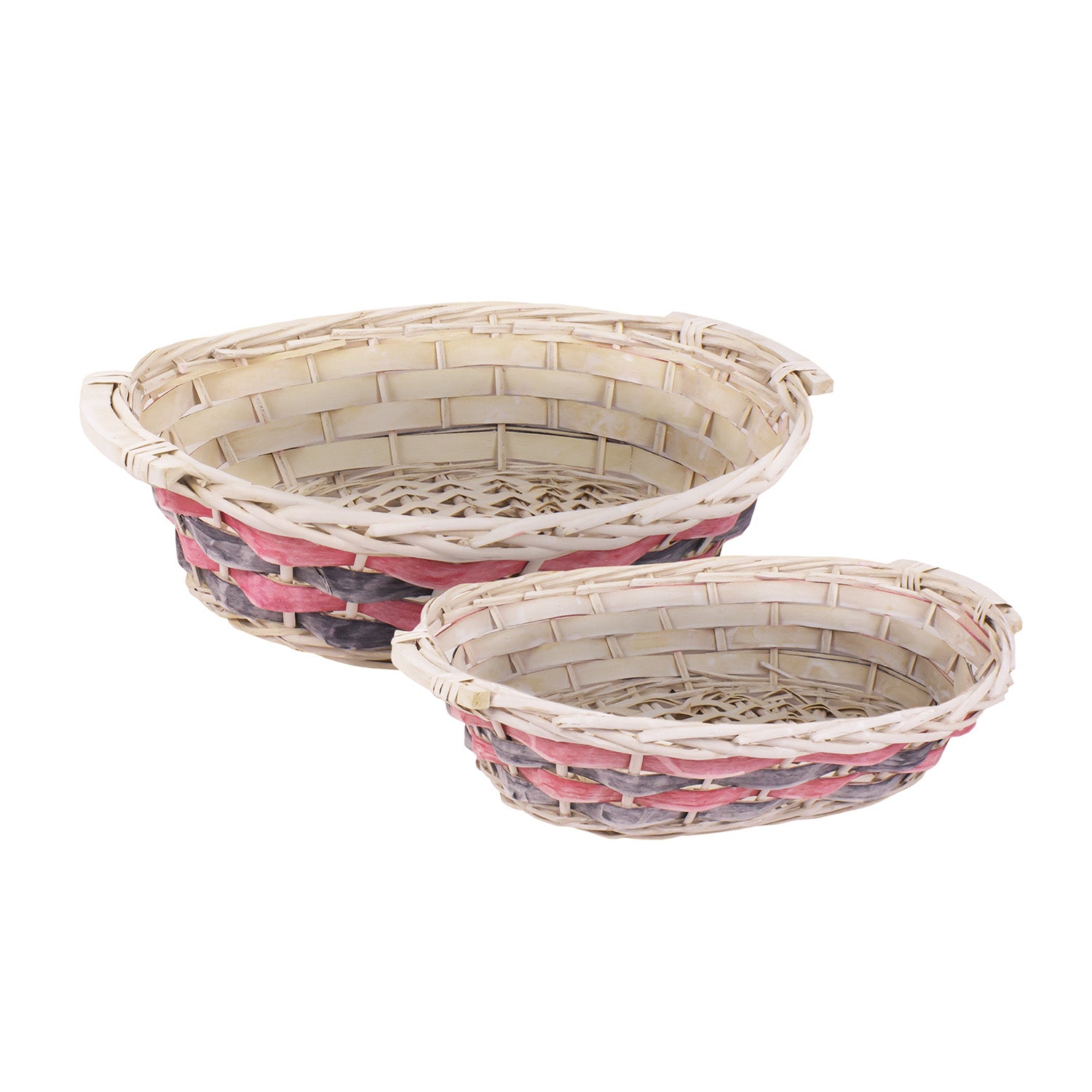 Woven Basket With Top Handle