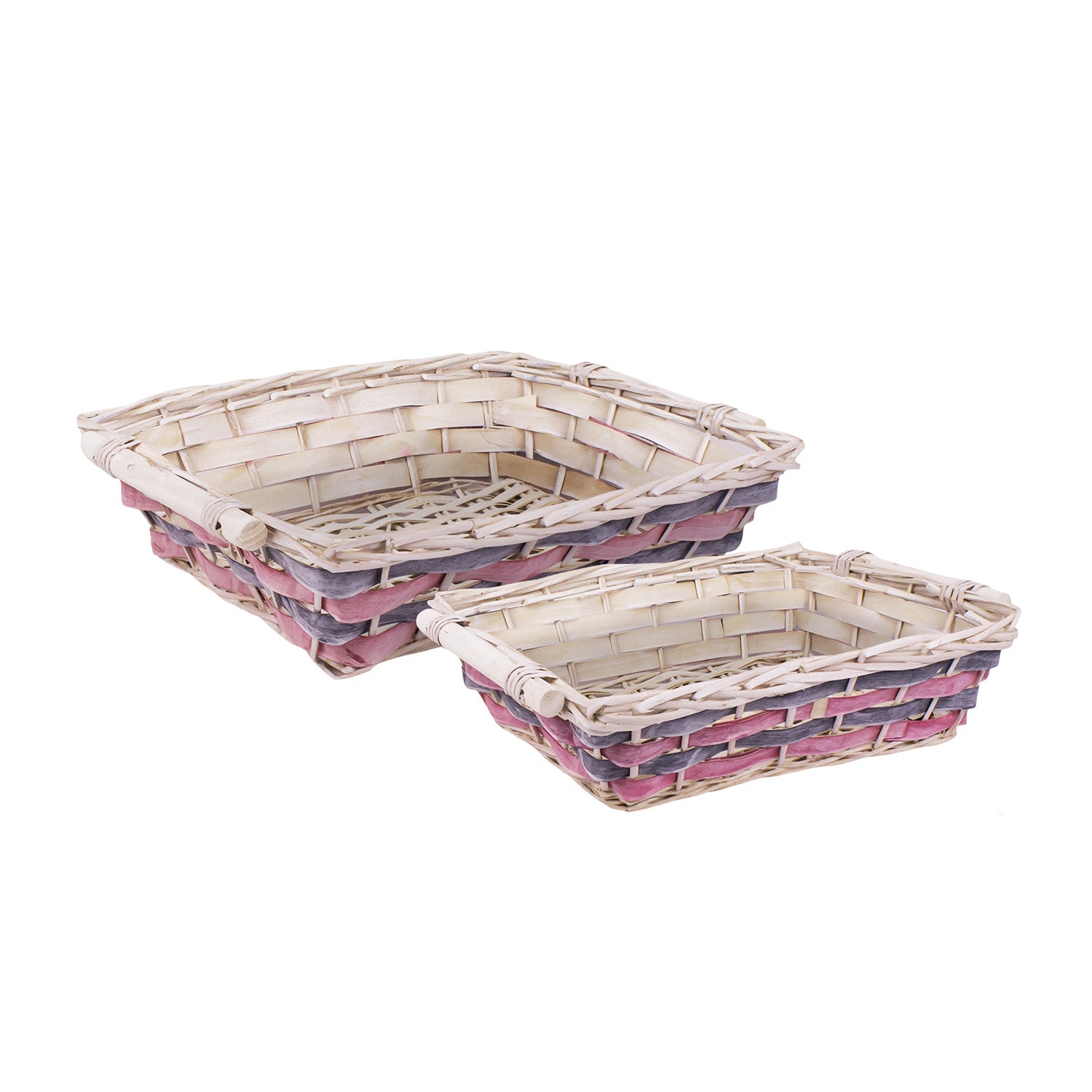 Woven Basket With Top Handle