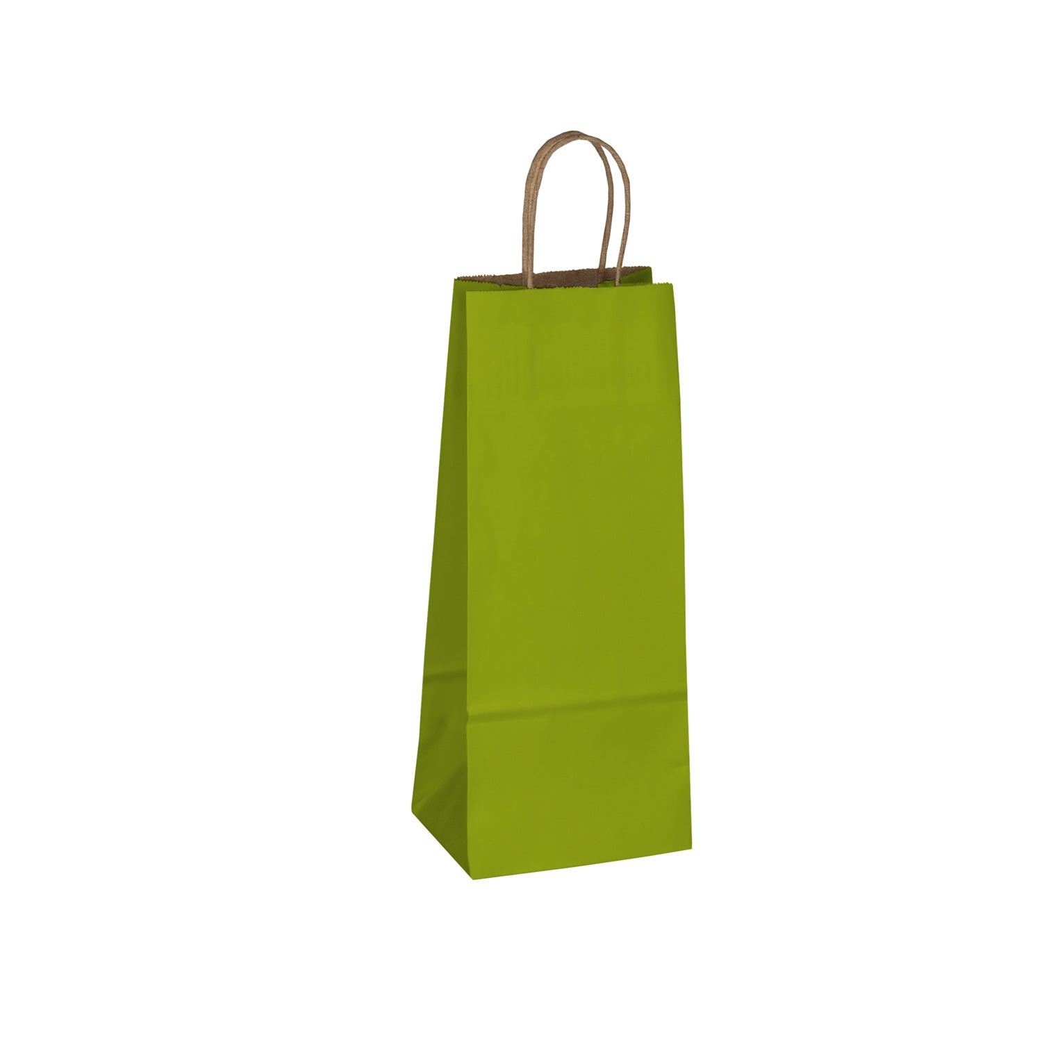 Kiwi Kraft Paper Shopper Bags