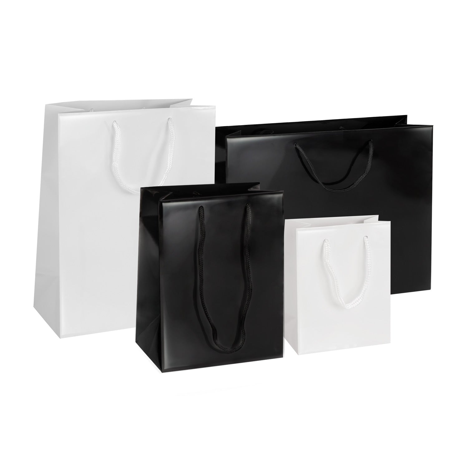 GLOSSY PREMIUM BAGS WITH CORD HANDLE (ULTRA)