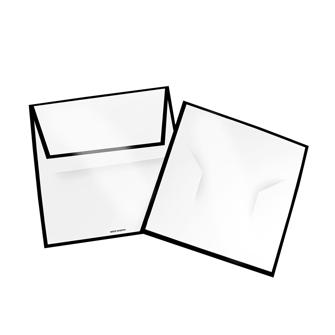 White Gift Card Envelope