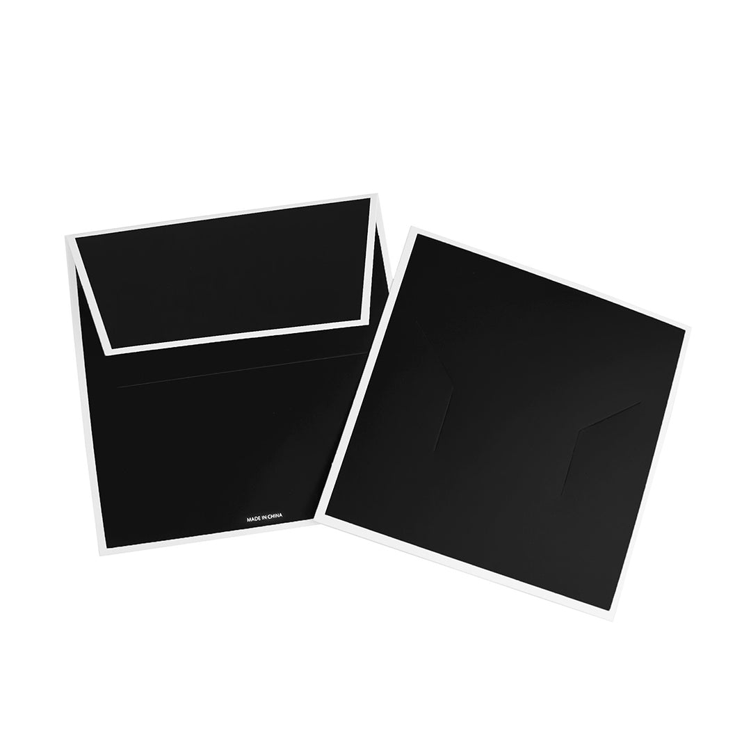 Black Gift Card Envelope