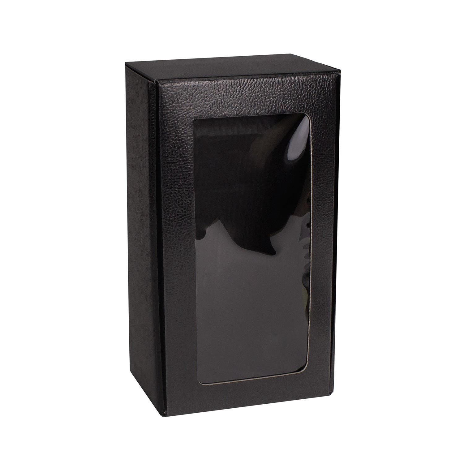 TWO BOTTLE CHEST BOX WITH WINDOW