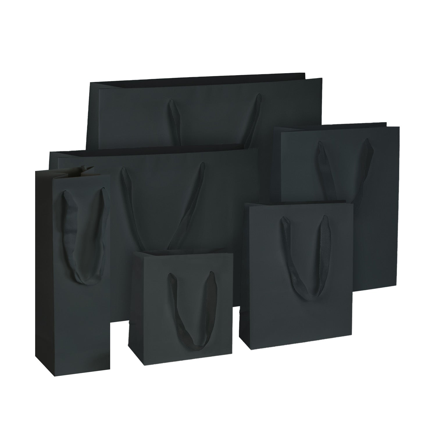 PREMIUM PAPER BAGS W/COTTON TWILL HANDLE (NEW YORKER)