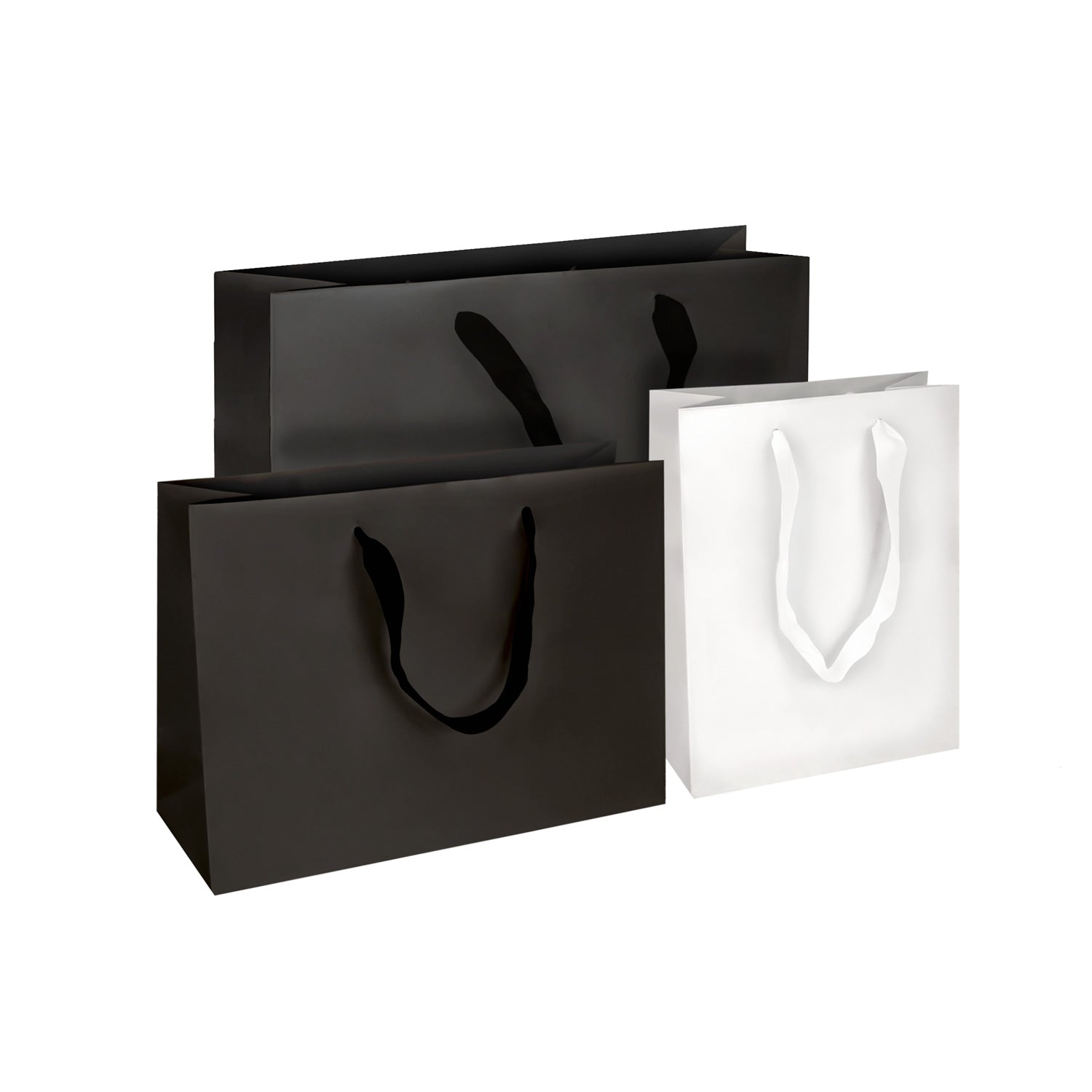 MATTE PREMIUM BAGS W/SATIN HANDLE (OXFORD)