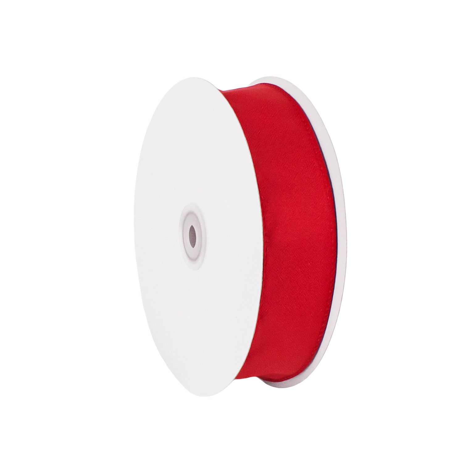 SOLID SATIN RIBBON WITH MATCHING EDGE