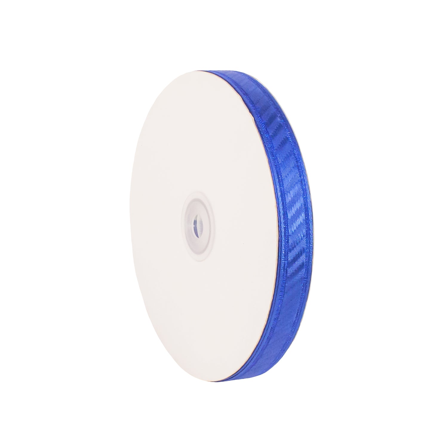 TWO TONE RIBBON WITH DIAGONAL STRIPING