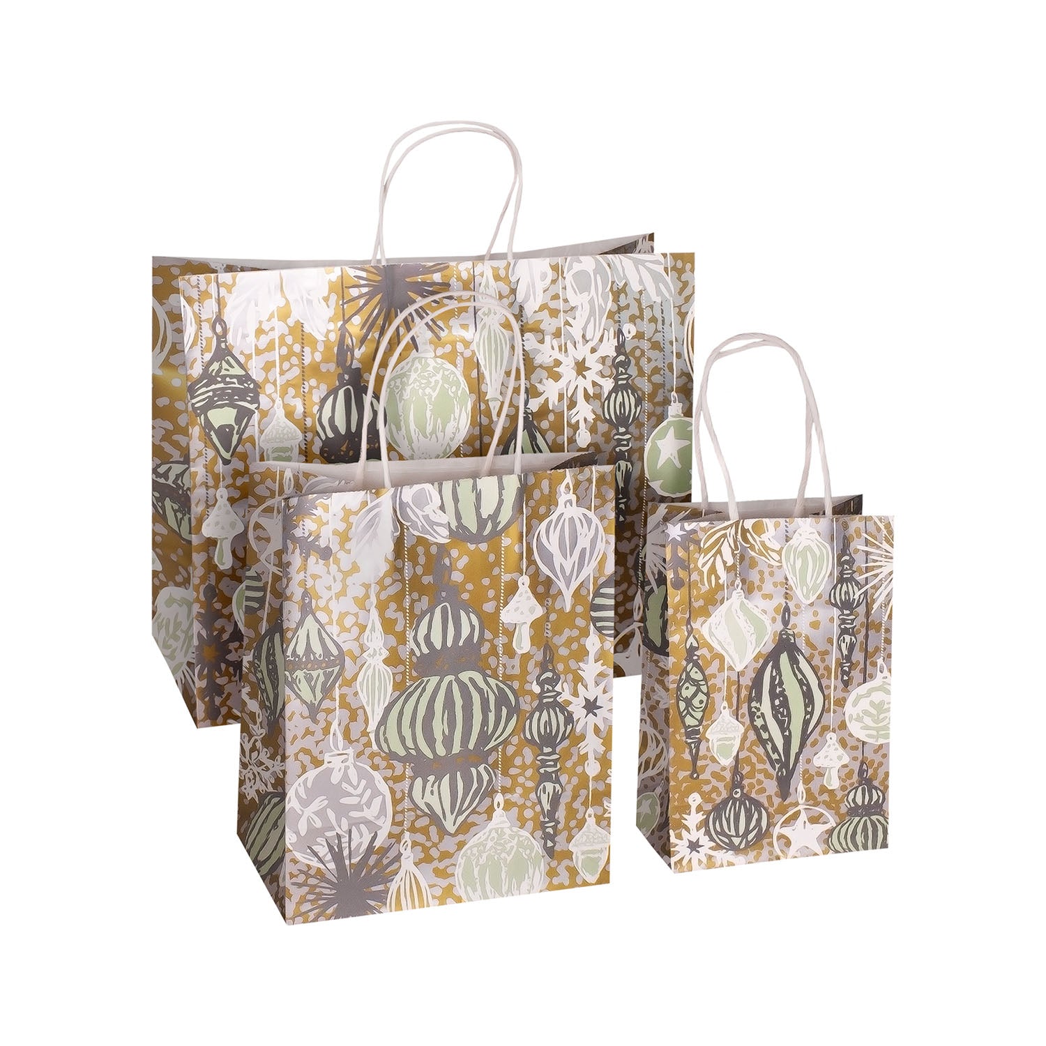 ORNAMENT CHRISTMAS PAPER BAGS