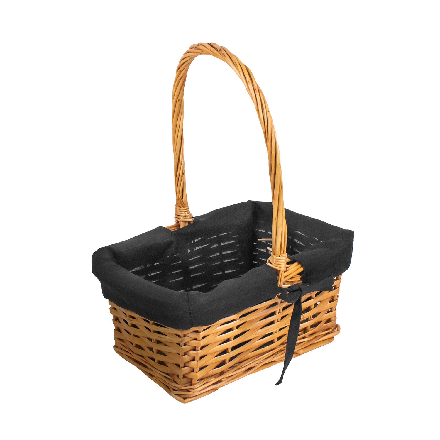 Woven Basket With Top Handle