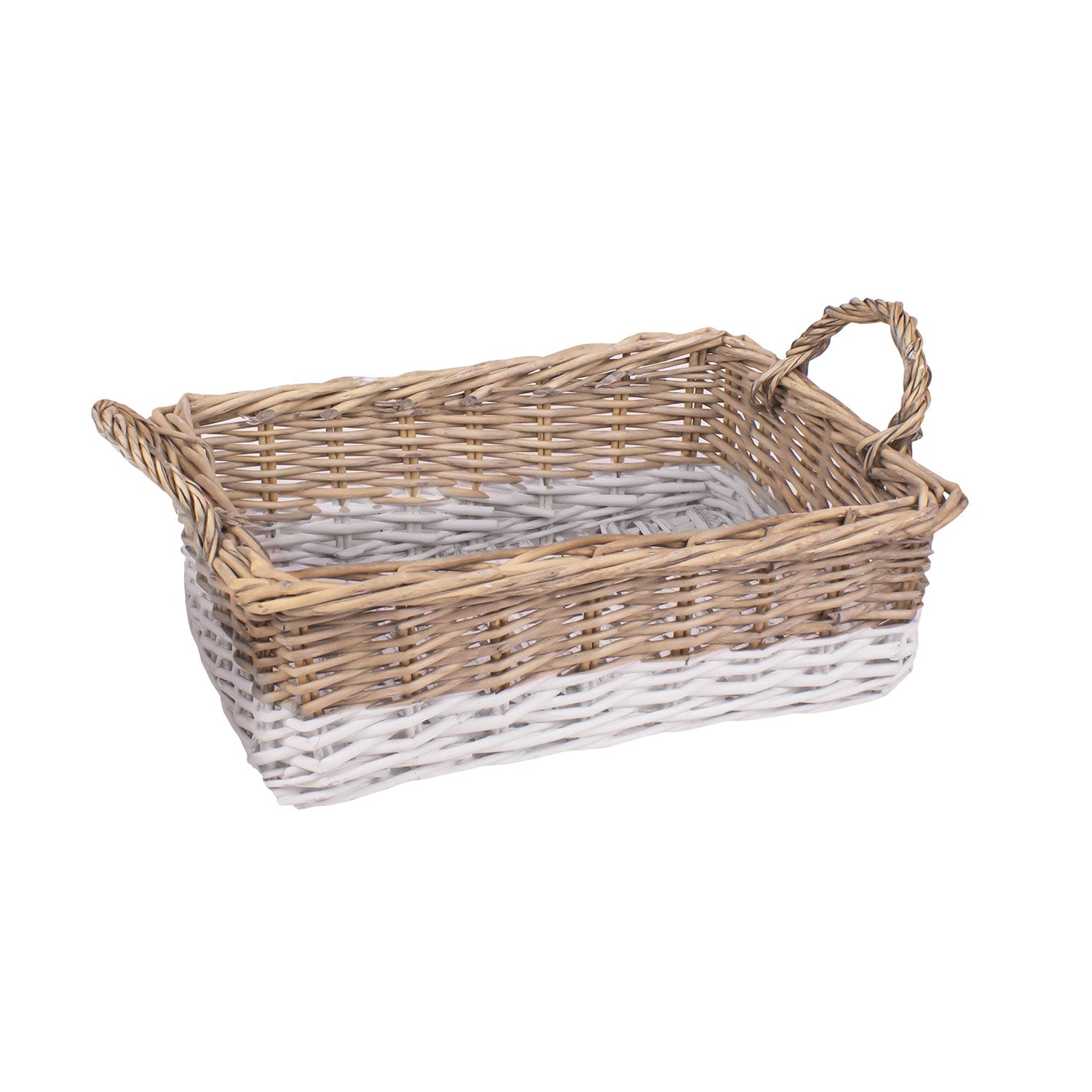 Woven Basket With Top Handle