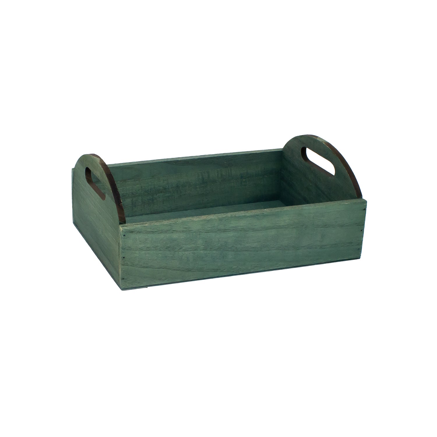 Solid Green Tint Tray With Handle