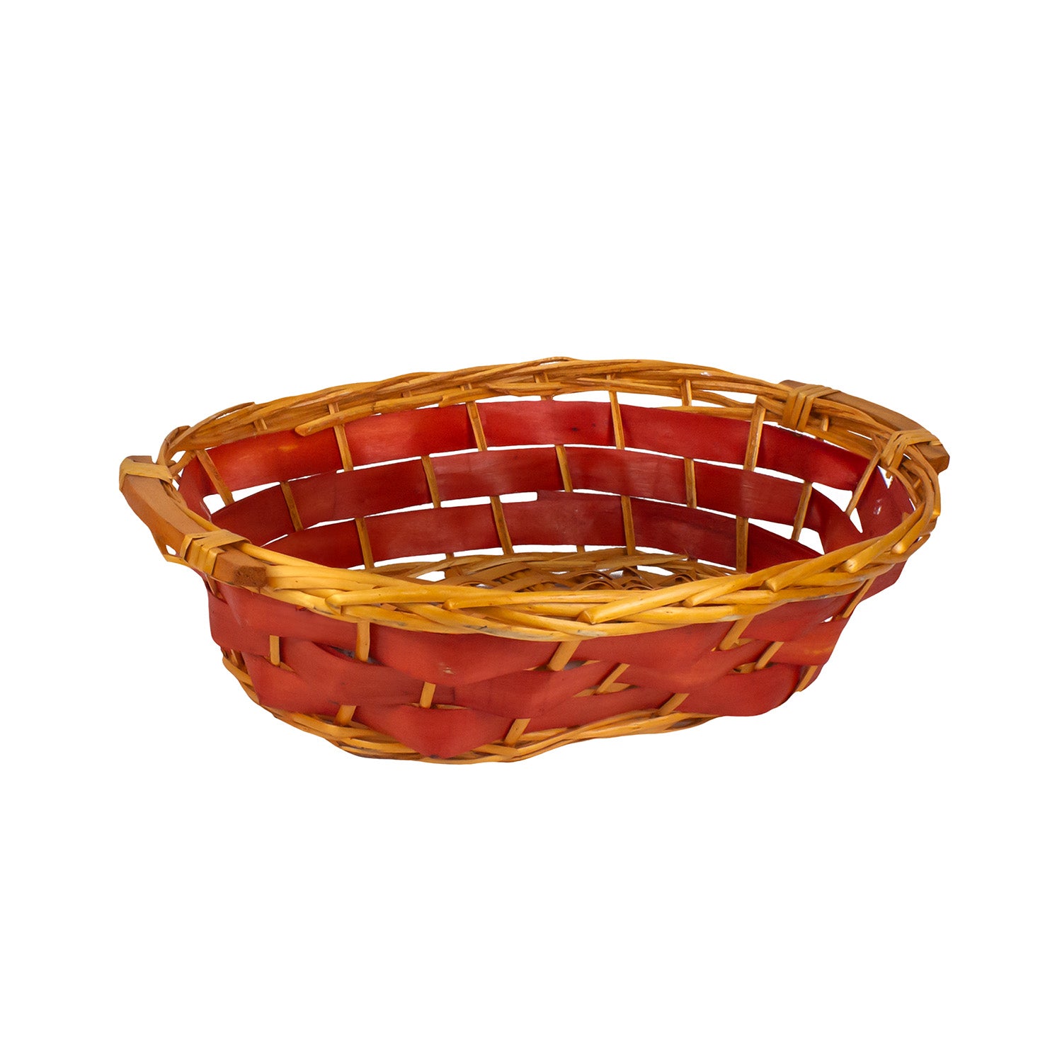 Woven Basket With Top Handle