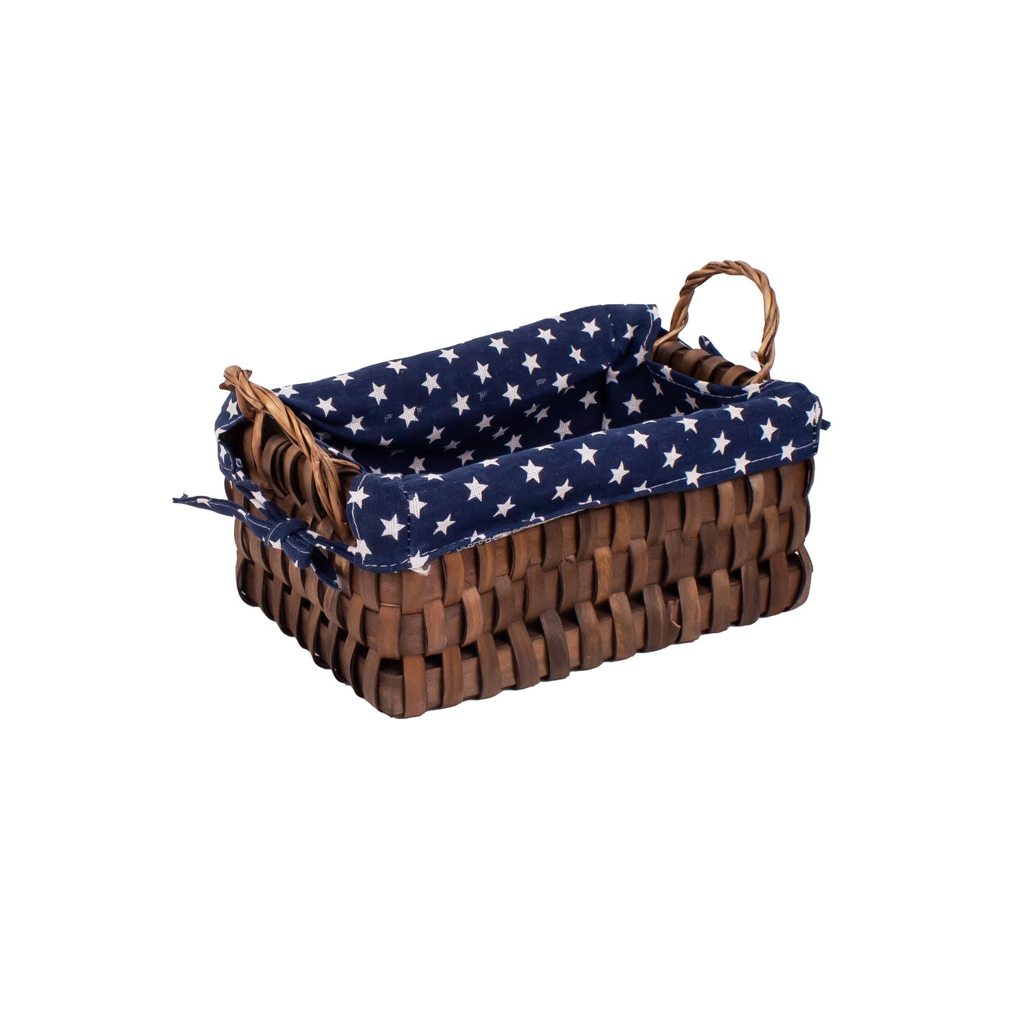 Woven Basket With Top Handle