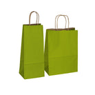 Kiwi Kraft Paper Shopper Bags
