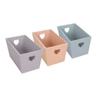 Woven Oval Basket With Natural 3 Tone