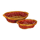 Woven Basket With Top Handle