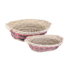 Woven Basket With Top Handle
