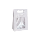 DIE CUT POUCH W/WINDOW AND RIBBON