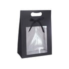 DIE CUT POUCH W/WINDOW AND RIBBON