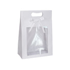 DIE CUT POUCH W/WINDOW AND RIBBON