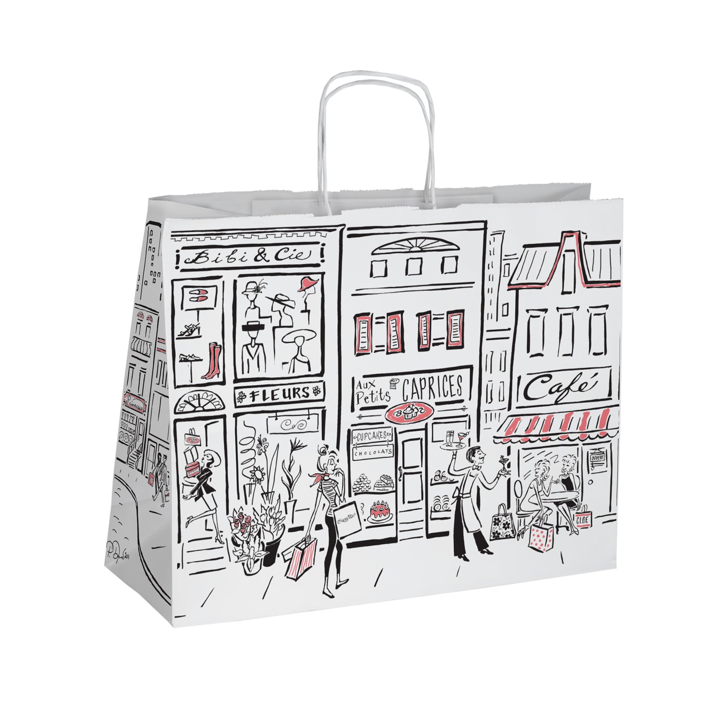 CITY LIFE SHOPPING PAPER BAGS
