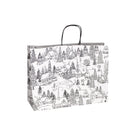 CLASSIC WINTER VILLAGE CHRISTMAS PAPER BAGS