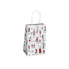 SKATING CHRISTMAS PAPER BAGS