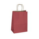 Red Kraft Paper Shopper Bags