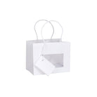 PREMIUM PAPER BAGS W/WINDOW AND RIGID HANDLE