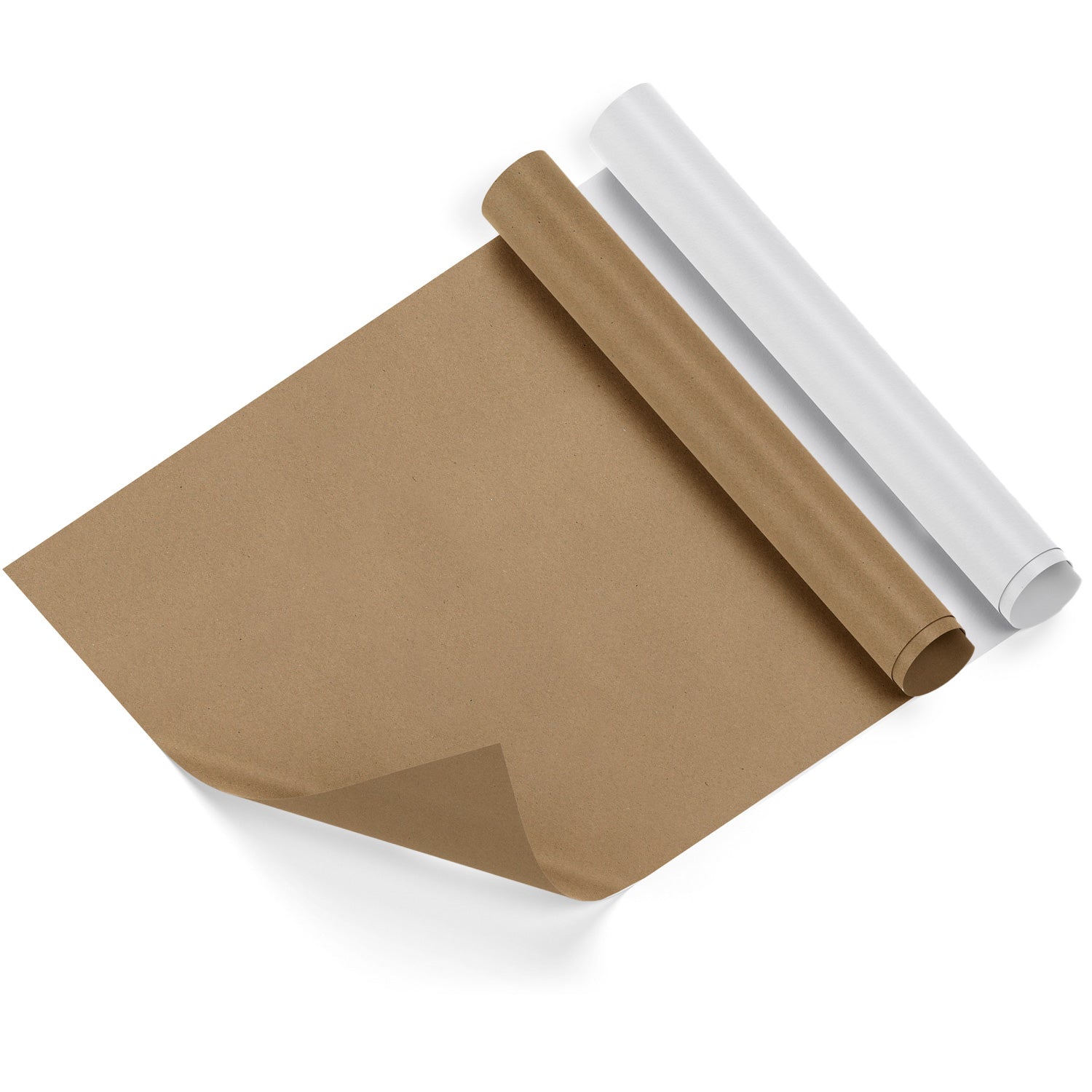 Solid Kraft Rolls Wrapping Paper