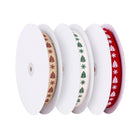 SPRUCE TREE AND SNOWFLAKES