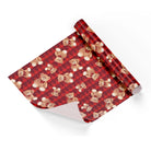 Childrens Christmas Teddy Bears Wrapping Paper
