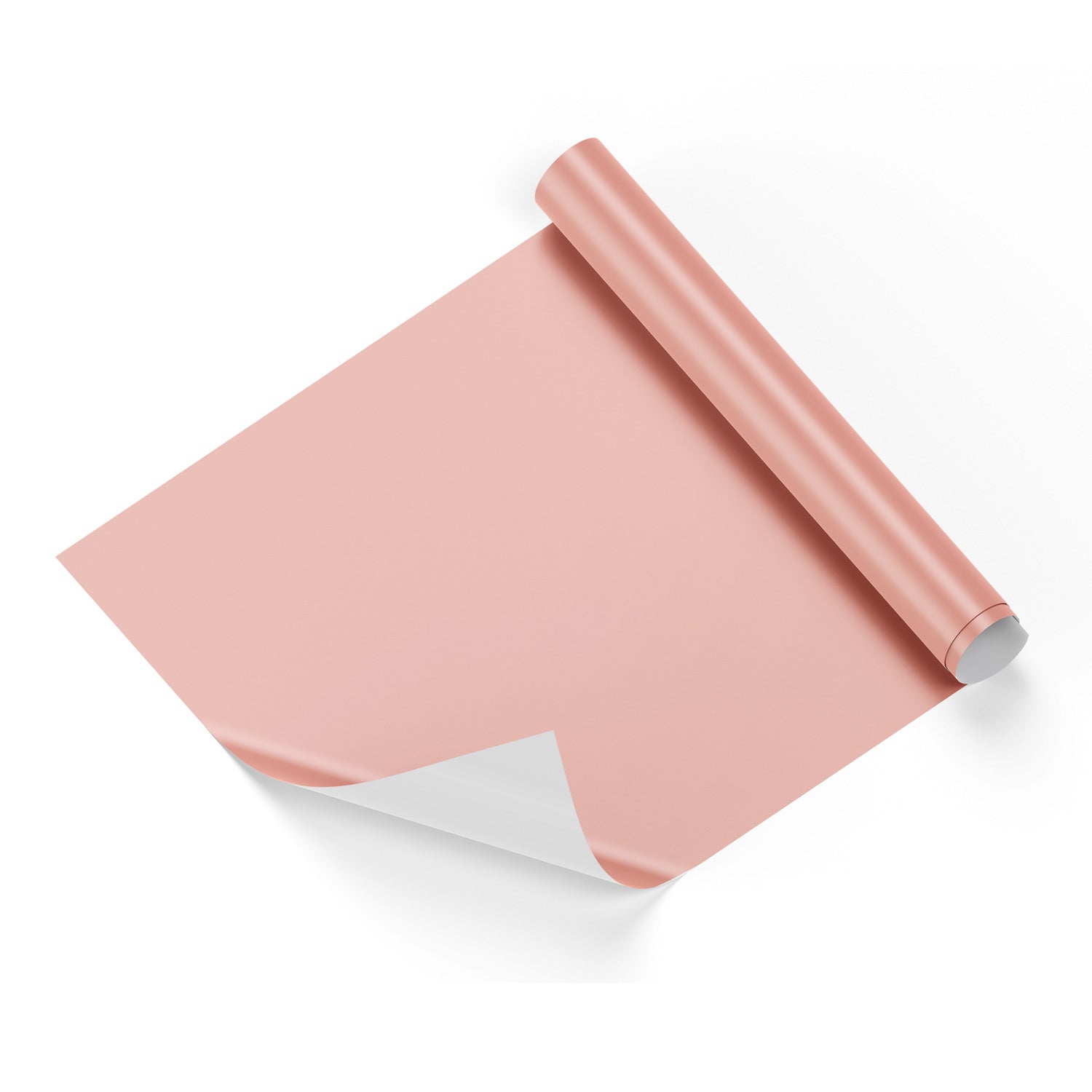 Solid Salmon Pink Wrapping Paper