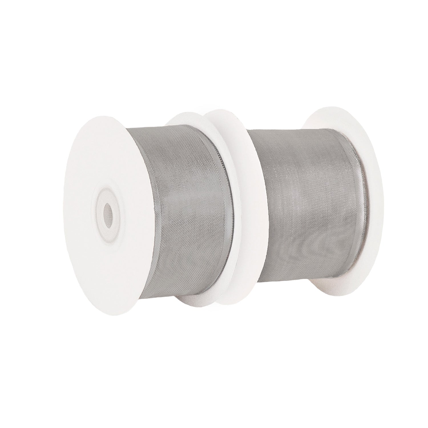 SOLID COLOR SILVER WITH SHIMMERING EDGE