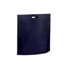 NON WOVEN SOLID COLORED DIE CUT BAG WITH BOTTOM GUSSET