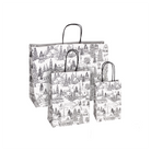 CLASSIC WINTER VILLAGE CHRISTMAS PAPER BAGS