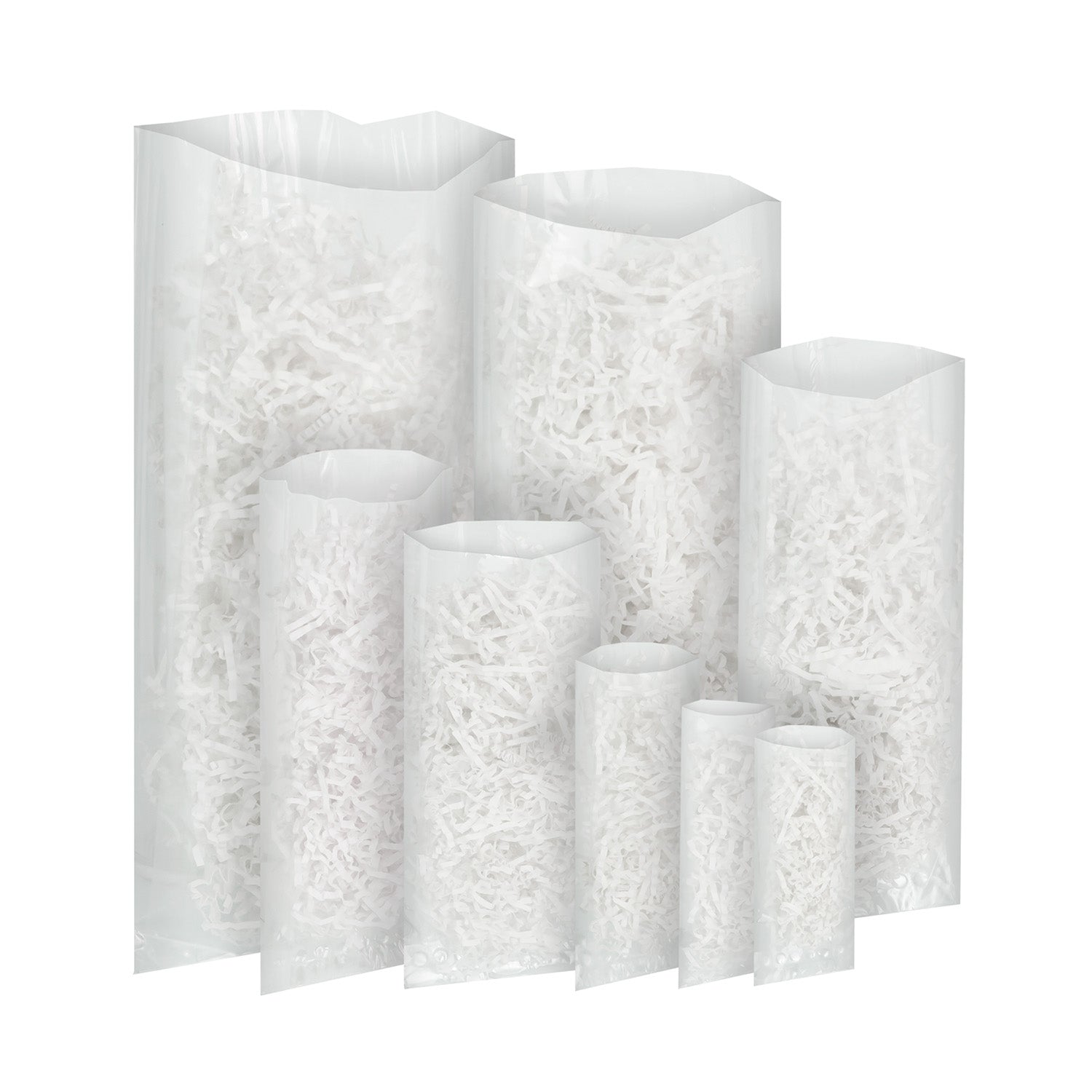 NATUREFLEX(BIODEGRADEABLE)  CELLO BAG WITH SIDE GUSSET