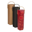 ONE BOTTLE HEXAGON BOX WITH ROPE HANDLE