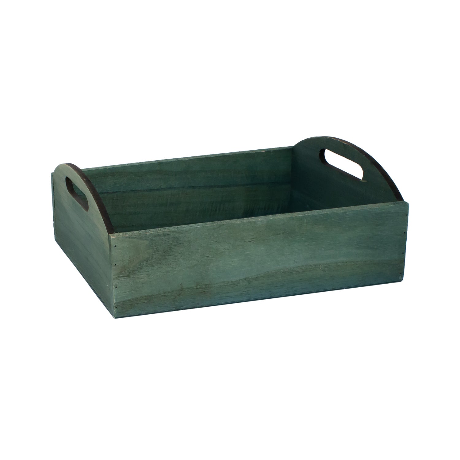 Solid Green Tint Tray With Handle