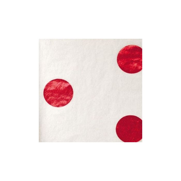 20 x 30 Satinwrap Tissue Paper - Red Hot Spot