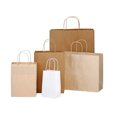 Kraft & White Paper Bags